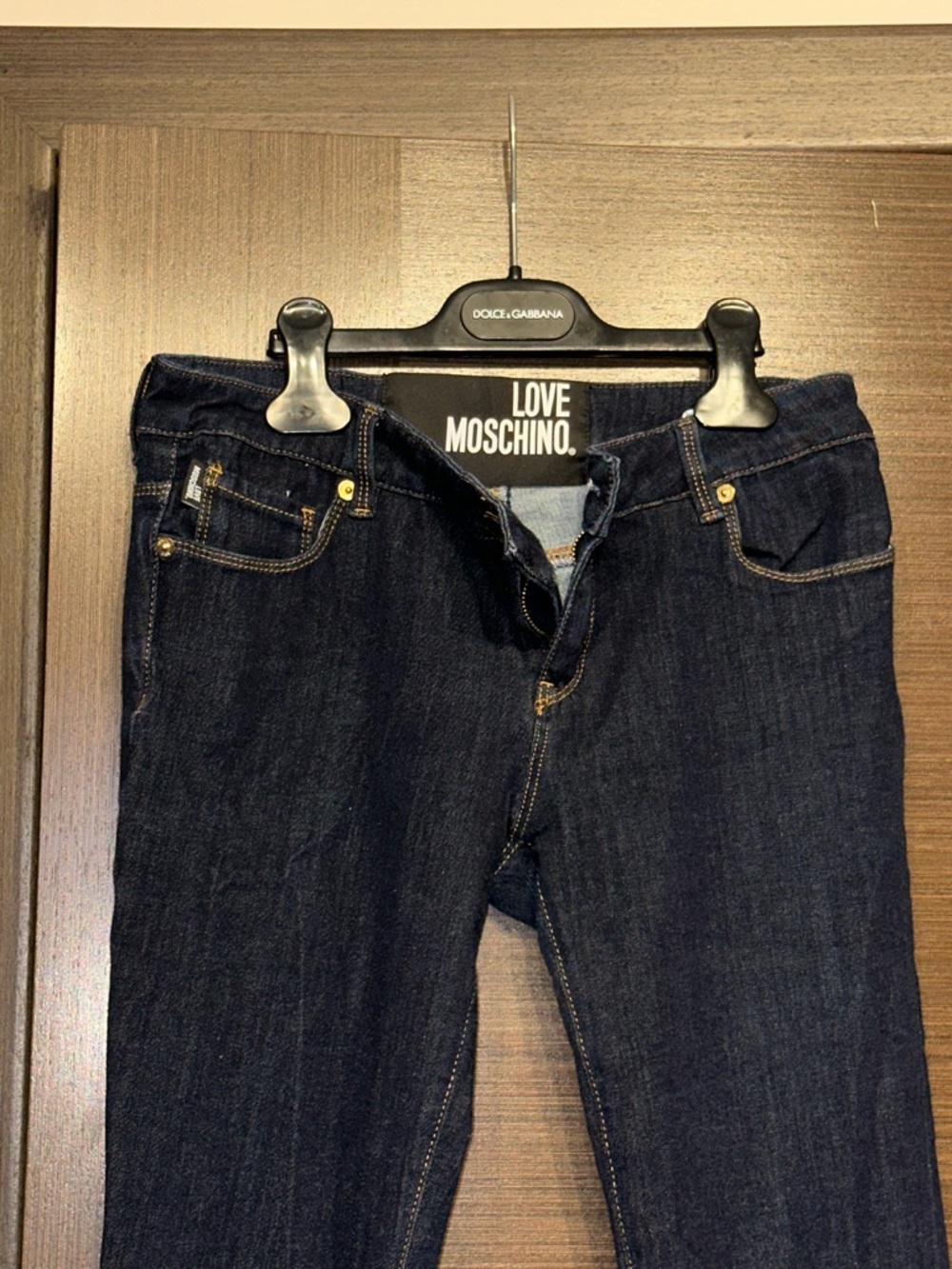 Love Moschino Women's Dark Blue Slim Jeans size 27